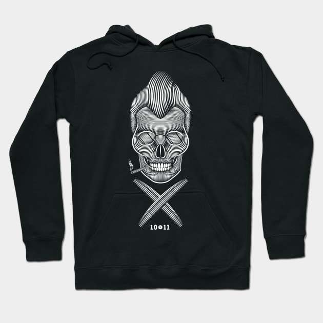 SkeletBarber Hoodie by Shagen